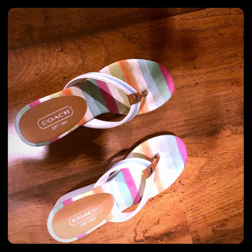 Coach sandals